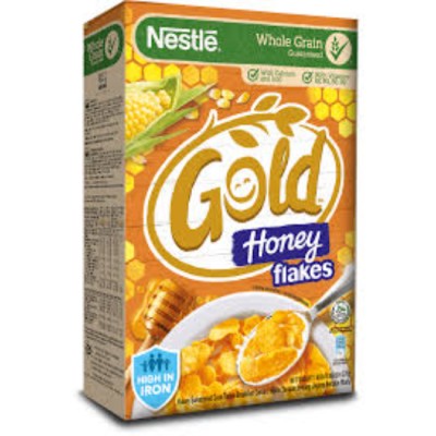 NESTLE NBC GOLD HONEY FLAKES 370G X 18