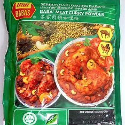 BABA'S SERBUK KARI DAGING PEDAS (1CTN X 10PKT X 1KG)