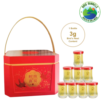 Fresh Cook Bird's Nest With Honey Sugar 3g 100ml [ 8 Btls X 1 Box ]
