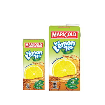 MARIGOLD UHT Asian Drink 250ml - Ice Lemon Tea (1CTN X 24UNIT X 250ML)