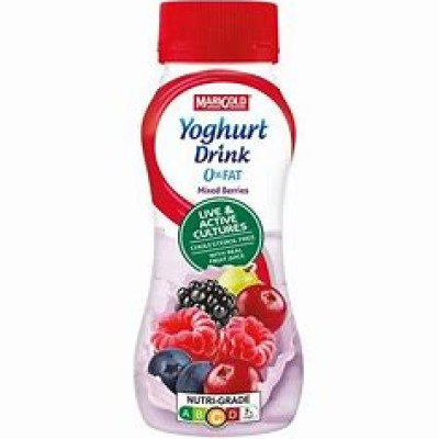 MARIGOLD 0% Fat Yogurt Drink 200g - Mixed Berris