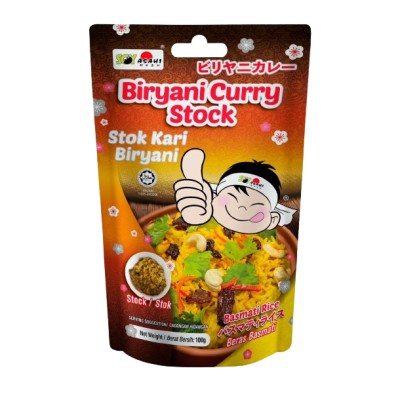 Soy Asahi Biryani Curry Stock 100g