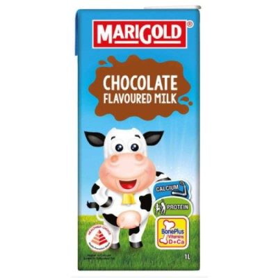 MARIGOLD UHT Milk 1L - Chocolate (1CTN X 12UNIT X 1L)