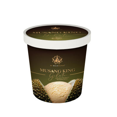 Musang King Durian Gelato - 400ml