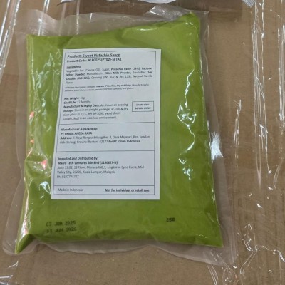 Pistachio Sauce 1kg Pouch x 10 pcs ( per carton)