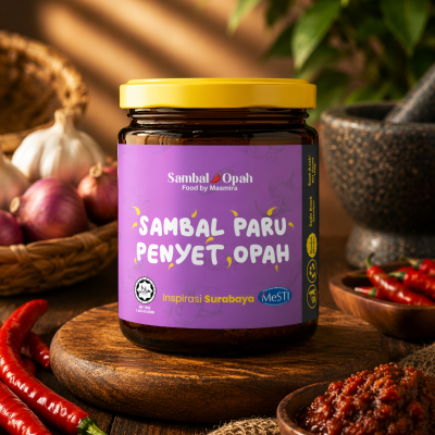 SAMBAL OPAH - SAMBAL PARU PENYET OPAH 160gram