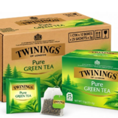 TWININGS NEW PURE GREEN TEA
