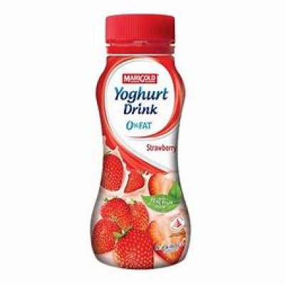 MARIGOLD 0% Fat Yogurt Drink 200g - Strawberry