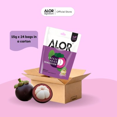 Alor Freeze Dried Fruits Mangosteen (15g x 24 packs)
