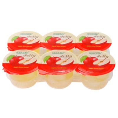 Cocon Nata De Coco Jelly - Apple (118GmX6cupsx12pkts)