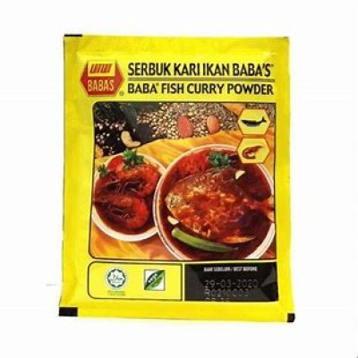 BABA'S SERBUK KARI IKAN (1CTN X 5PKT X 3KG)