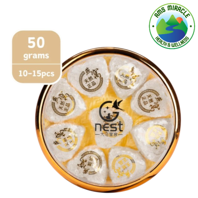 Raw Clean Edible Bird's Nest ( Fragment & Love Shape ) - 50g