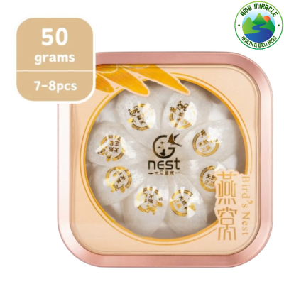 Raw Clean Edible Bird's Nest ( Luxury ) - 50g