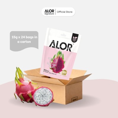 Alor Freeze Dried Fruits Dragon Fruit (15g x 24 packs)