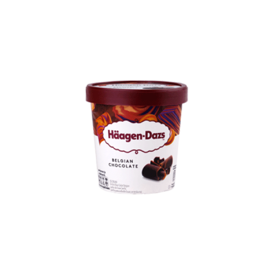 HAAGEN DAZS - BELGIAN CHOCOLATE  100ML