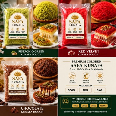 Premium Colored Kunafa Dough