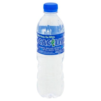 CACTUS MINERAL WATER (1CTN X 24BTLS X 500ML)
