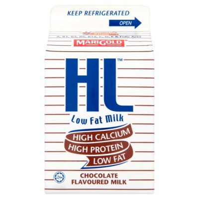 MARIGOLD HL Low Fat Milk 200ml - Chocolate