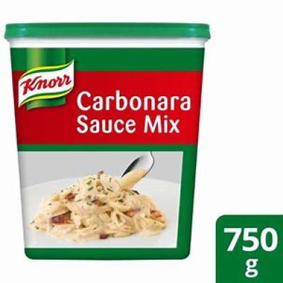 KNORR CARBONARA MX SAUCE (1CTN X 6UNIT X 750G)
