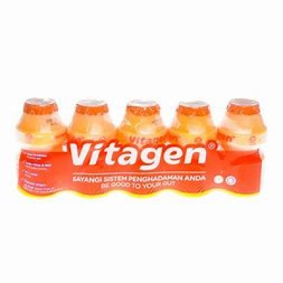 Vitagen Regular - Orange (5 ROW X 5BTL X 125ML)