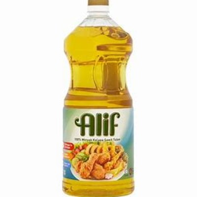 ALIF COOKING OIL 2KG ( 1 CTN X 6 BTL X 2KG )