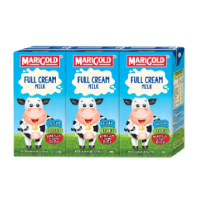 MARIGOLD Evaporated Full Cream Milk 390g (1CTN X 48UNIT X 390G)