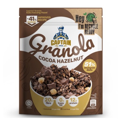 CAPTAIN GRANOLA (220GM X 12PKT)
