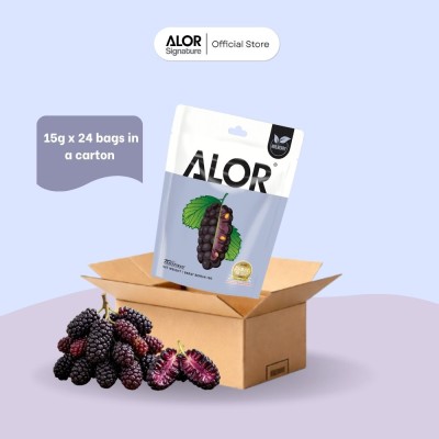 Alor Freeze Dried Fruits Mulberry (15g x 24 packs)
