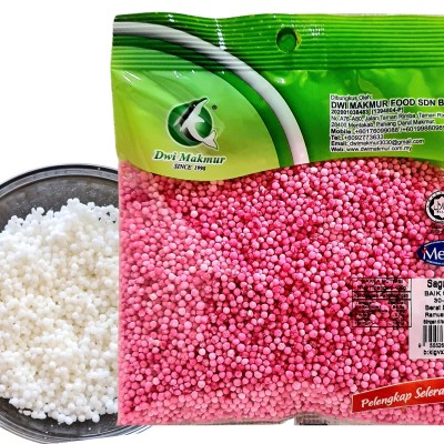 Sagu [Merah] ( RED Sago Pearls )  170g