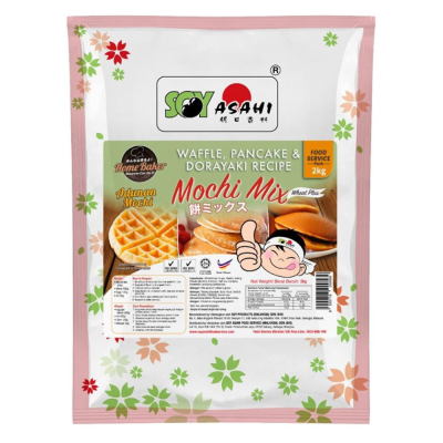 Soy Asahi Mochi Mix - Waffle, Pancake, Dorayaki 2kg