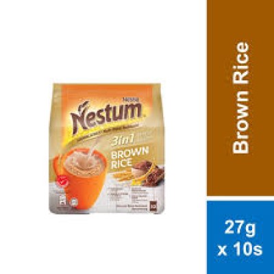 NESTLE NESTUM 3IN1 BROWN RICE 27G X 10S X 10
