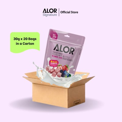 Alor Freeze Dried Yogurt Bites Mixed Berries (30g x 20 pek)