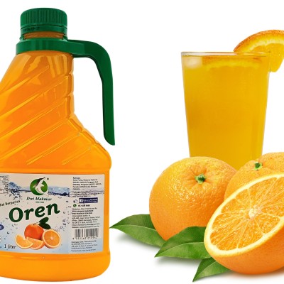KORDIAL Perisa Oren (Orange Flavoured Cordial) 1000ml x 12's