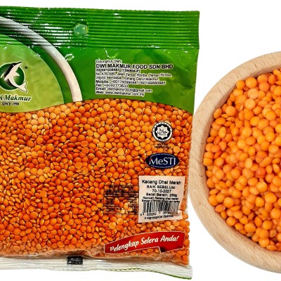 Kacang Dhal Merah (Red Lentils)  250g