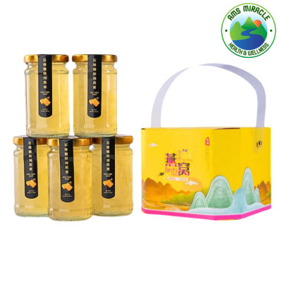 Bird's Nest 3g 110ml - Fresh Cooked Honey Sugar Instant Drink 3g 110ml [ 5 Btls X 1 Box ]