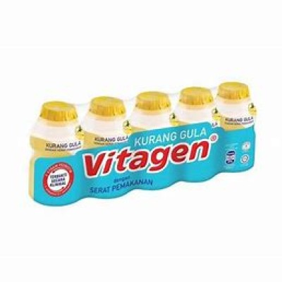 Vitagen Less Sugar - Pineapple (5 ROW X 5BTL X 125ML)