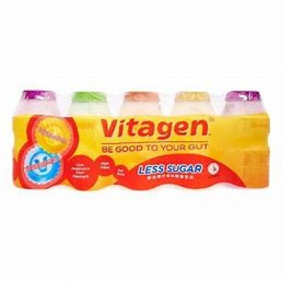 Vitagen Less Sugar Assorted (5 ROW X 5BTL X 125ML)