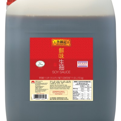 LEE KUM KEE LIGHT SOY SAUCE 15KG (1 BOTTLE)