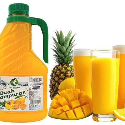 KORDIAL Perisa Campuran (Mixed Fruit Flavoured Cordial) 1000ml x 12's