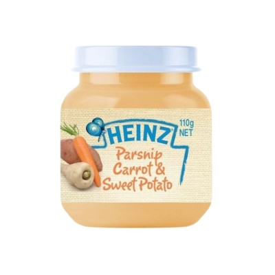 HEINZ BABY MEAL PARSNIP & CARROT  (110GM X 24)