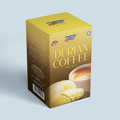 Durian Coffee Premix with Pure Musang King Extract