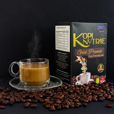 Kopi Nutriie Gold Premium 9in1 Premix Beverage