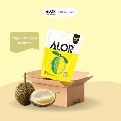 Alor Freeze Dried Fruits Durian (15g x 24 packs)