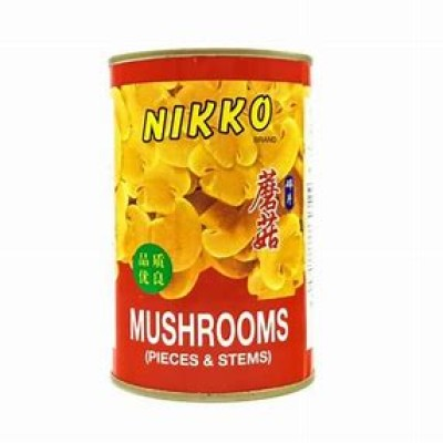 NIKKO MUSHROOM PIECE&STEM (SLICE) (425G)