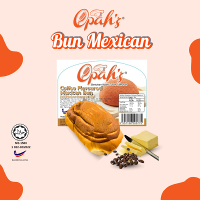 Set Roti Yummy Bun Perisa Mexican Kopi 9 Pack