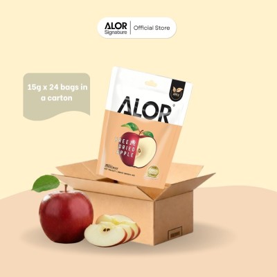Alor Freeze Dried Fruits Apple (15g x 24 packs)