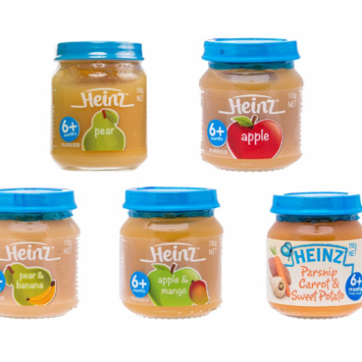 BABYFOOD VEG+FRT 110G HEINZ