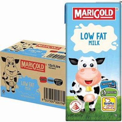 MARIGOLD UHT Milk 1L - Low Fat (1CTN X 12UNIT X 1L)