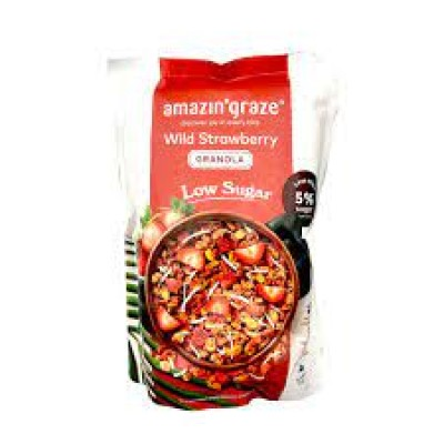 AMAZIN' GRAZE GRANOLA  STRAWBERRY