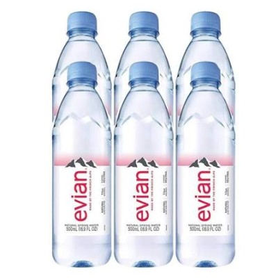 EVIAN MINERAL WATER PRESTIGE 500ML